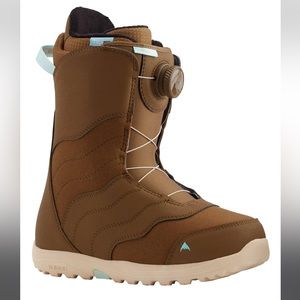 Burton Mint Boa Snowboard Boots - Women's 8.5 Brown Sugar